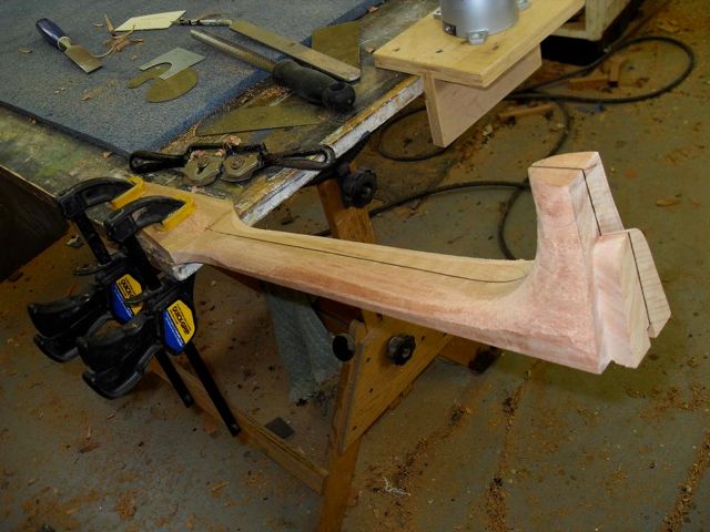 Neck carving