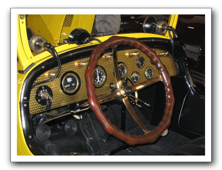 Dodge brothers racer dash
