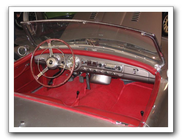 Nash Healey interior