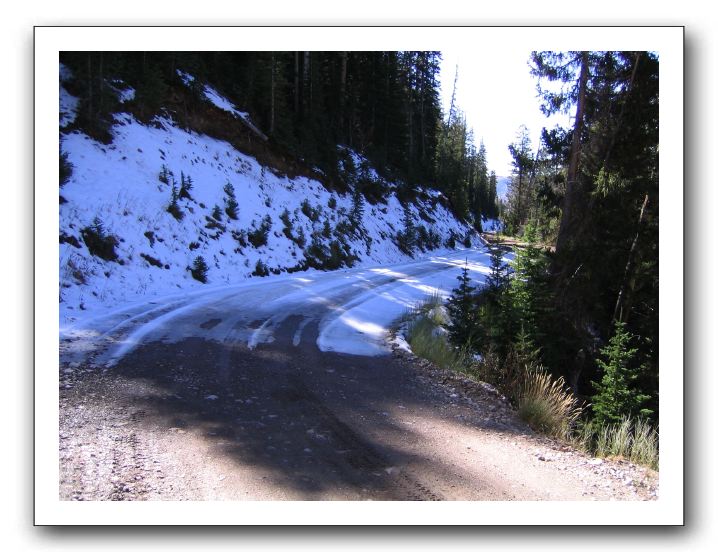 Snow on the road