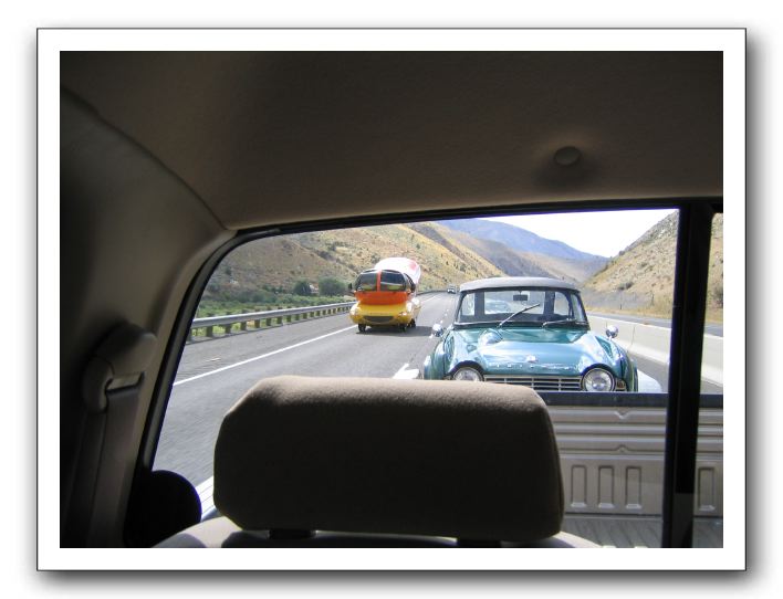 Wienermobile and TR4